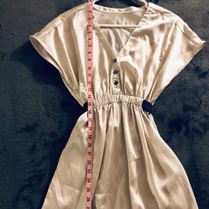 Simple, chic, relaxed fit dress